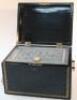 A 19thC Chinese export ebonised box