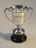 A George V silver trophy