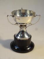 A George V silver trophy