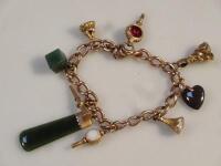 A charm bracelet