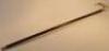 An early 20thC rosewood walking stick - 3