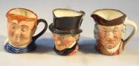 A quantity of Royal Doulton character jugs