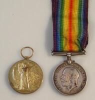 A WWI Campaign and Victory medal