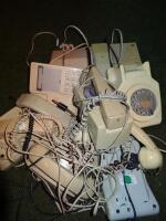 A quantity of mid 20thC and later telephone accessories