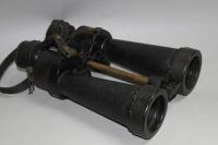 A pair of early 20thC Barr & Stroud military issue field binoculars