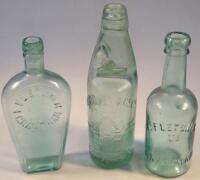 Three early 20thC glass bottles