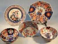 A quantity of 19thC and later Imari china