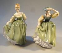 Two Royal Doulton figures