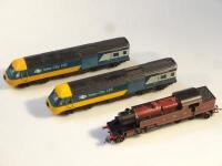 A quantity of Hornby OO gauge and other trains