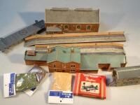 A quantity of Hornby OO-gauge buildings