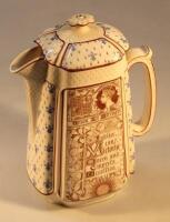 A 19thC Copeland Queen Victoria Commemorative Jubilee coffee pot