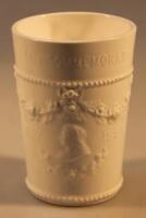 A 19thC Queen Victoria Diamond Jubilee commemorative beaker