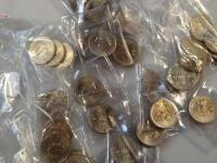 A quantity of decimal two pound coins