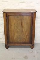 A 19thC mahogany free standing cupboard