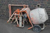 A Belle Mini 150 cement mixer no. MX16018995