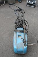 A mobile pressure washer