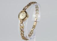 A 9ct gold Tudor (for Rolex) ladies cocktail watch