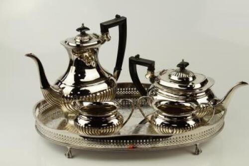 A selection of silver plate