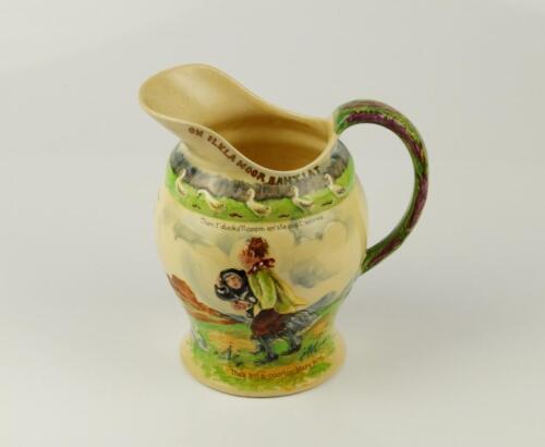 A Fieldings Crown Devon On Ilkla Moor Baht'At musical mug