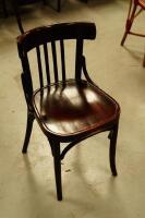 Twenty Bentwood chairs.