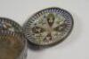 A Marius Hammer Norwegian white metal and plique a jour enamel circular box and cover - 4