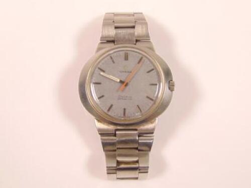 An Omega Geneve Dynamic gentleman's stainless steel wristwatch