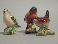 Three Beswick birds