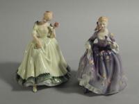 Two Royal Doulton ladies