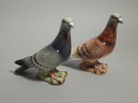 Two Beswick pigeons