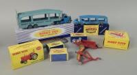 Various die-cast vehicles