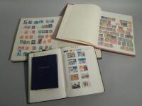 Various stamp albums