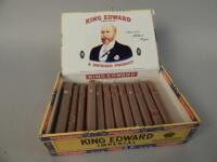 A part box of King Edward Imperial cigars