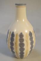 An Alfred Rhead Poole pottery ovoid vase