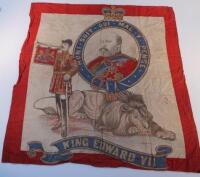 An Edwardian Coronation banner