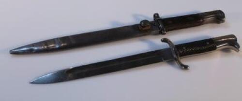 Two bayonets