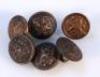 A large collection of small crested livery buttons - 2