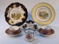 A group lot of English ceramics