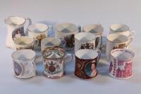 A collection of Victorian and later Royal Commemorative and other mugs