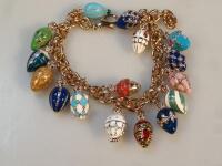 A modern Bradford Exchange charm bracelet.