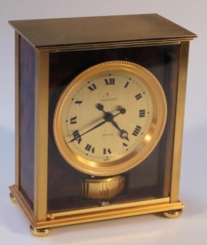 A 20thC Jaeger LeCoultre Atmos mantel clock