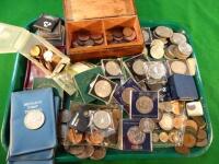 A quantity of GB and world pre-decimal and later coins