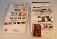 A large quantity of stamps and first day covers