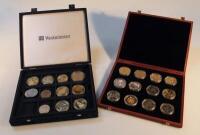 Various cased proof and other coins