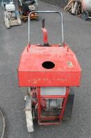 A Honda GX390 13hp stone cutter floor saw