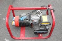 A Generac 2100 Briggs & Stratton petrol driven generator