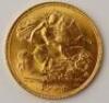 An Edward VII gold half sovereign 1904.