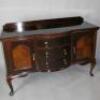 A George V mahogany breakfront sideboard