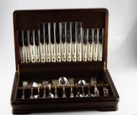 A canteen of China Craft silver plated Kings pattern cutlery and flatware