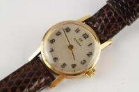 A 1960s 9ct Omega ladies wristwatch