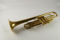 A B and M Champion brass trumpet